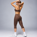 FlexForm Capri Leggings - Brown